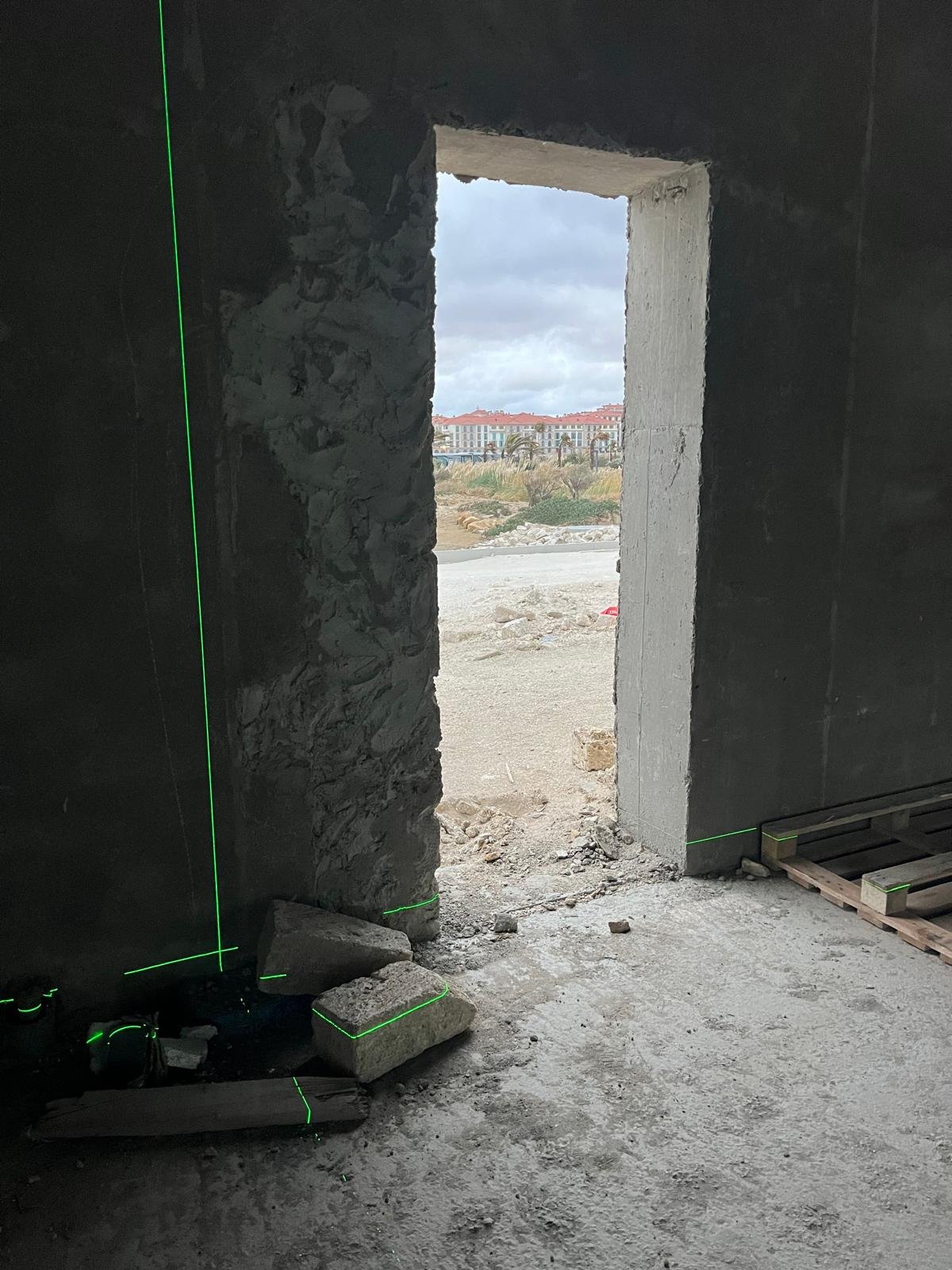 Preparing a doorway for installation